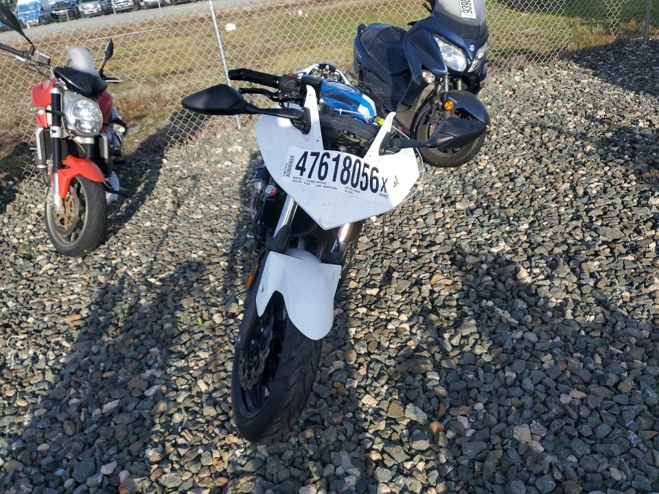 2016 Yamaha Yzf VIN MH3RH06Y6GK010416 COPART salvage auction — FRONT END, Ca - Salvage Certificate, sold $625 on 2026-07-02 (photo 2)
