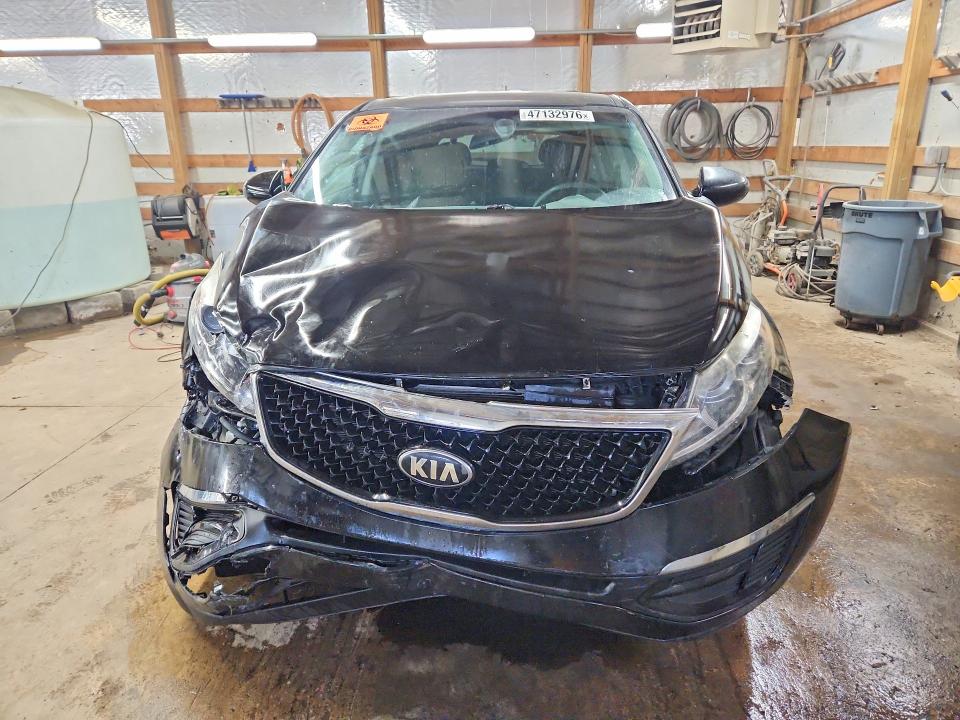 2016 Kia Sportage VIN KNDPBCAC4G7810848 COPART salvage auction — FRONT END, Il - Salvage Certificate, sold $1,150 on 2026-07-27 (photo 5)