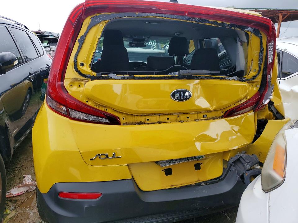 2020 Kia Soul VIN KNDJ23AU5L7113262 COPART salvage auction — REAR END, Hi - Certificate Of Salvage, sold $5 on 2026-06-29 (photo 6)