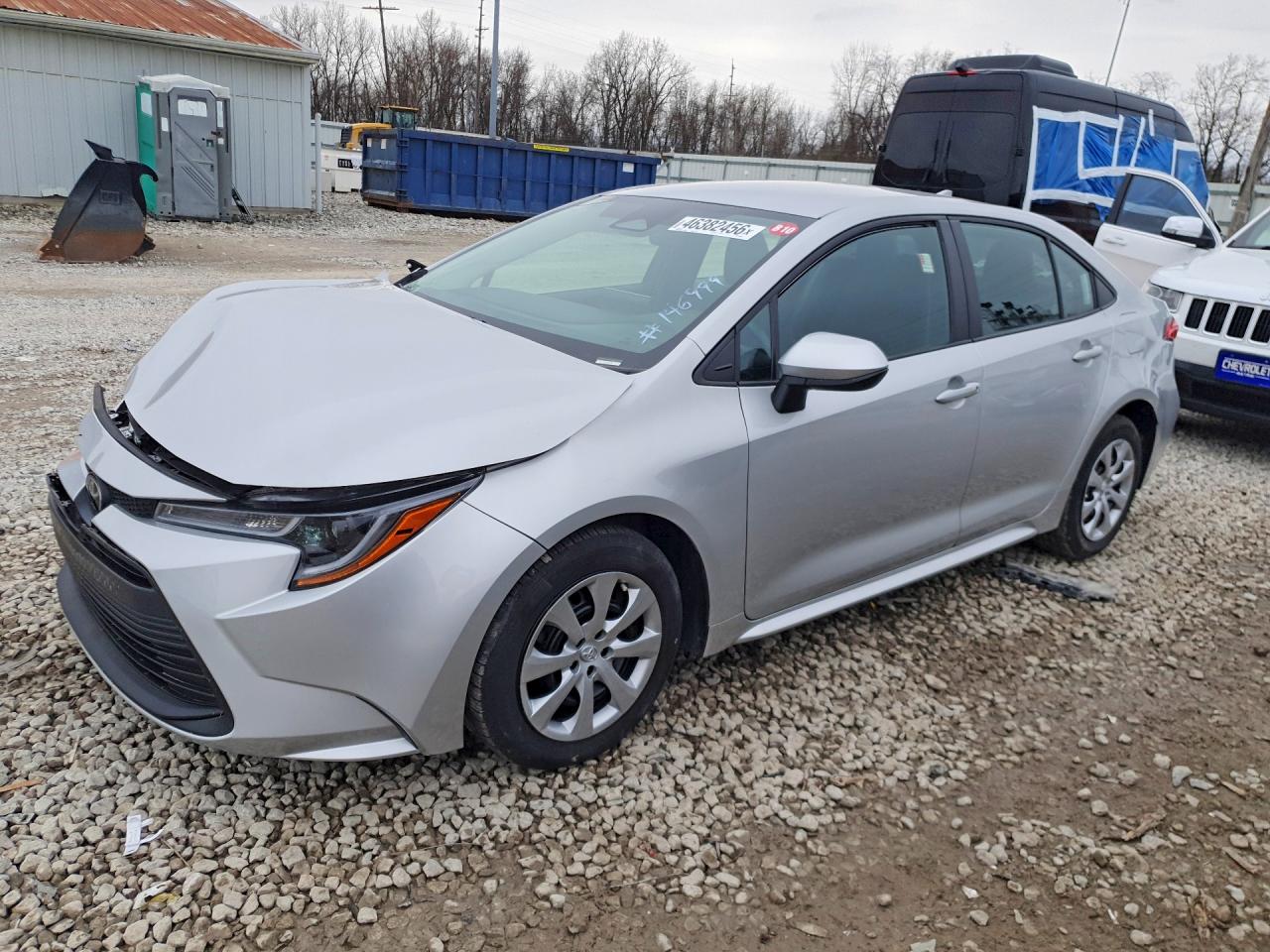 2023 Toyota Corolla VIN 5YFB4MDE9PP053693 COPART salvage auction — Front End, OH - CERT OF TITLE-SALVAGE, sold $5,000 on 2026-07-10 (photo 1)