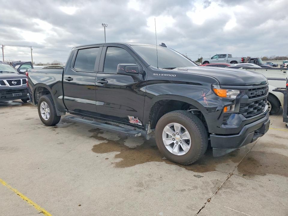 2025 Chevrolet Silverado VIN 3GCPKAEK0SG395689 COPART salvage auction — SIDE, Tx - Certificate Of Title, sold $14,400 on 2026-07-02 (photo 4)