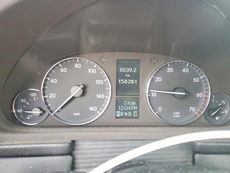 2005 Mercedes-benz C-klasse VIN WDBRF81J65F563150 COPART salvage auction — MINOR DENT/SCRATCHES, SC - CERT OF TITLE-SALVAGE, sold $300 on 2026-07-06 (photo 9)