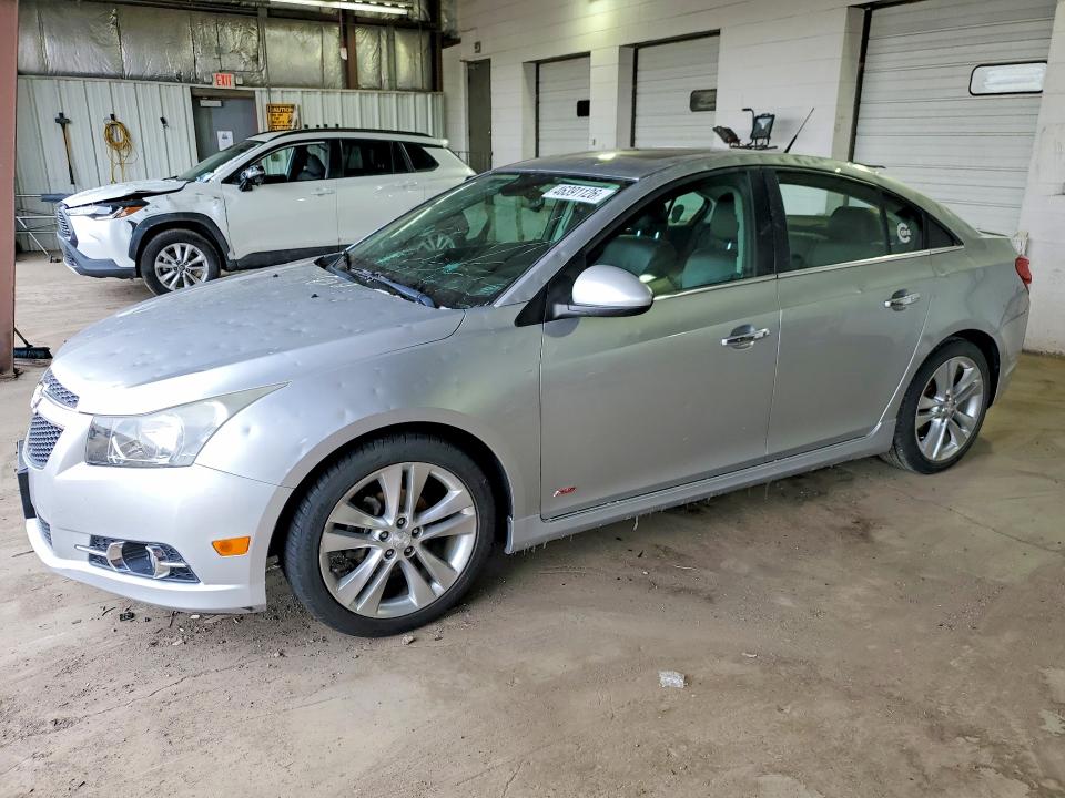 2013 Chevrolet Cruze VIN 1G1PG5SB9D7176489 COPART salvage auction — HAIL, Il - Salvage Certificate, sold $250 on 2026-07-10 (photo 1)