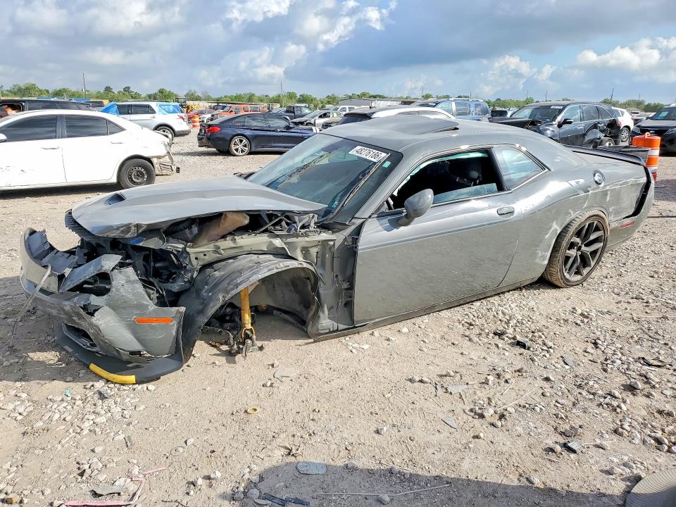 2023 Dodge Challenger VIN 2C3CDZBT2PH694360 COPART salvage auction — FRONT END, Tx - Salvage Vehicle Title, sold $3,950 on 2026-07-09 (photo 1)