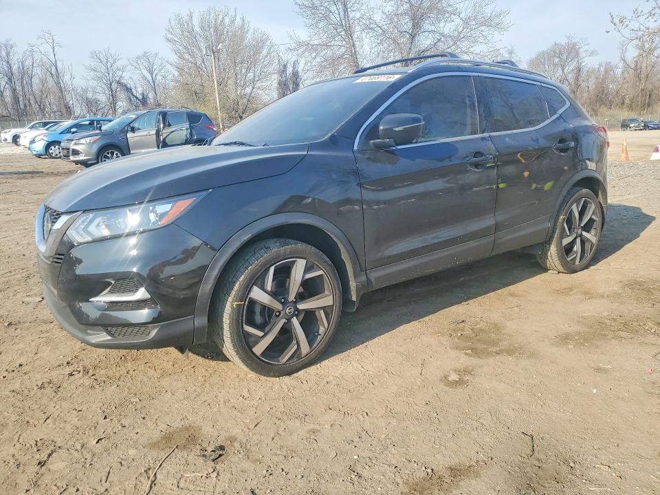 2021 Nissan Rogue VIN JN1BJ1CW7MW439262 COPART salvage auction — REAR END, Md - Cert Of Salvage > 75% Damage, sold $125 on 2026-07-02 (photo 1)