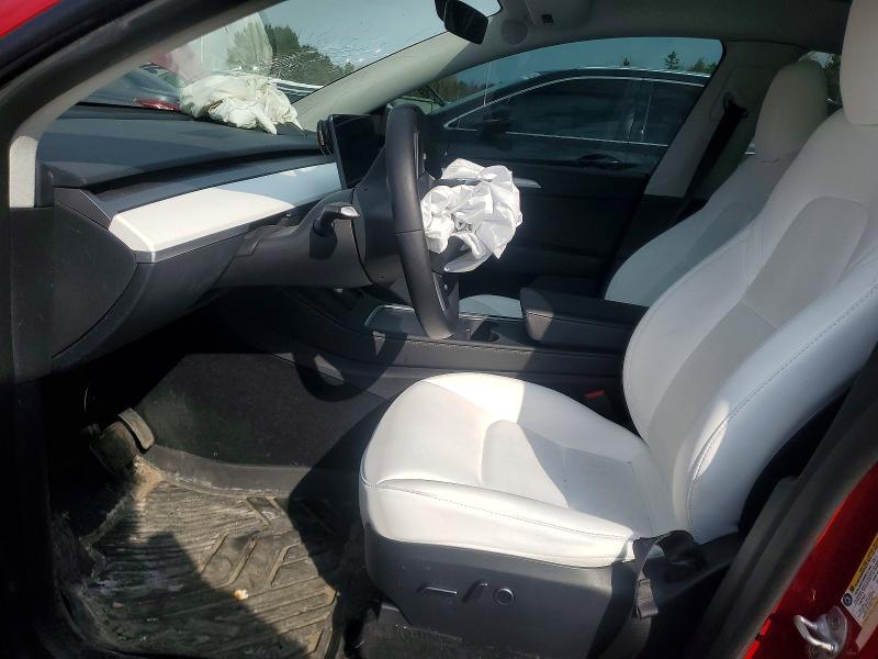 2023 Tesla Model y VIN 7SAYGDEE2PF761685 COPART salvage auction — SIDE, ON - PERMIT NO BRAND - UNFIT, sold $18,450 on 2026-07-16 (photo 7)