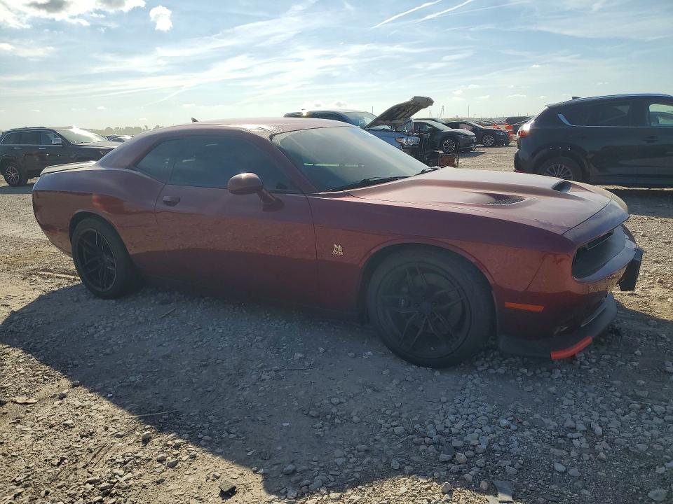 2023 Dodge Challenger VIN 2C3CDZFJ8PH518177 COPART salvage auction — WATER/FLOOD, Tx - Salvage Title-Flood Damage, sold $20,100 on 2026-07-02 (photo 4)