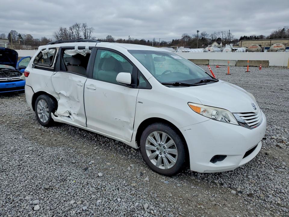 2016 Toyota Sienna VIN 5TDJK3DC6GS143577 COPART salvage auction — SIDE, OH, sold $90 on 2026-07-31 (photo 4)