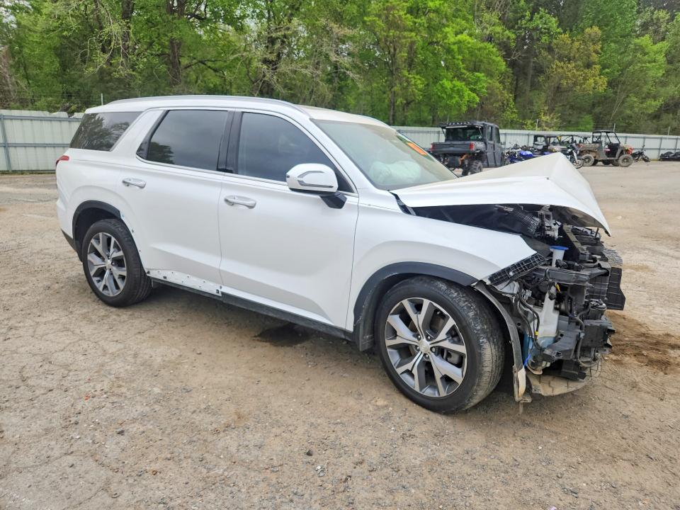 2022 Hyundai Palisade VIN KM8R44HE5NU481233 COPART salvage auction — FRONT END, Tx - Salvage Vehicle Title, sold $2,200 on 2026-07-02 (photo 4)