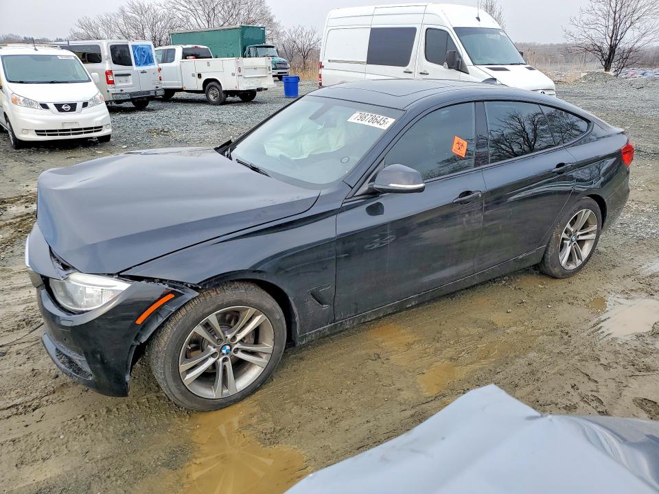 2016 BMW 3er VIN WBA3X9C5XGD869970 COPART salvage auction — FRONT END, Md - Cert Of Salvage > 75% Damage, sold $1,600 on 2026-08-04 (photo 1)