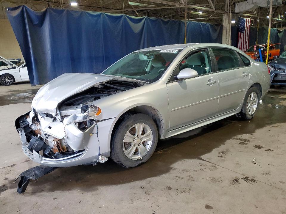 2014 Chevrolet Impala VIN 2G1WA5E33E1159364 COPART salvage auction — FRONT END, MI - CERTIFICATE OF TITLE, sold $500 on 2026-07-03 (photo 1)