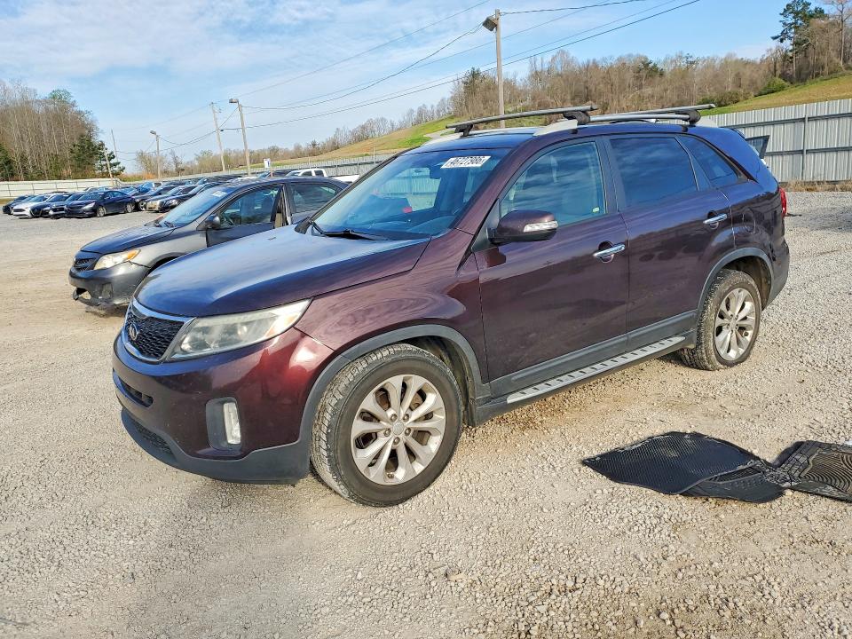 2015 Kia Sorento VIN 5XYKU4A79FG619392 COPART salvage auction — SIDE, Salvage Title, sold $1,400 on 2026-07-29 (photo 1)