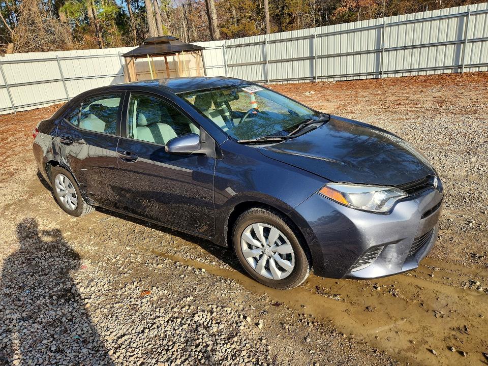 2016 Toyota Corolla VIN 5YFBURHE6GP540437 COPART salvage auction — SIDE, NC - SALVAGE CERTIFICATE OF TITLE, sold $2,750 on 2026-07-24 (photo 4)