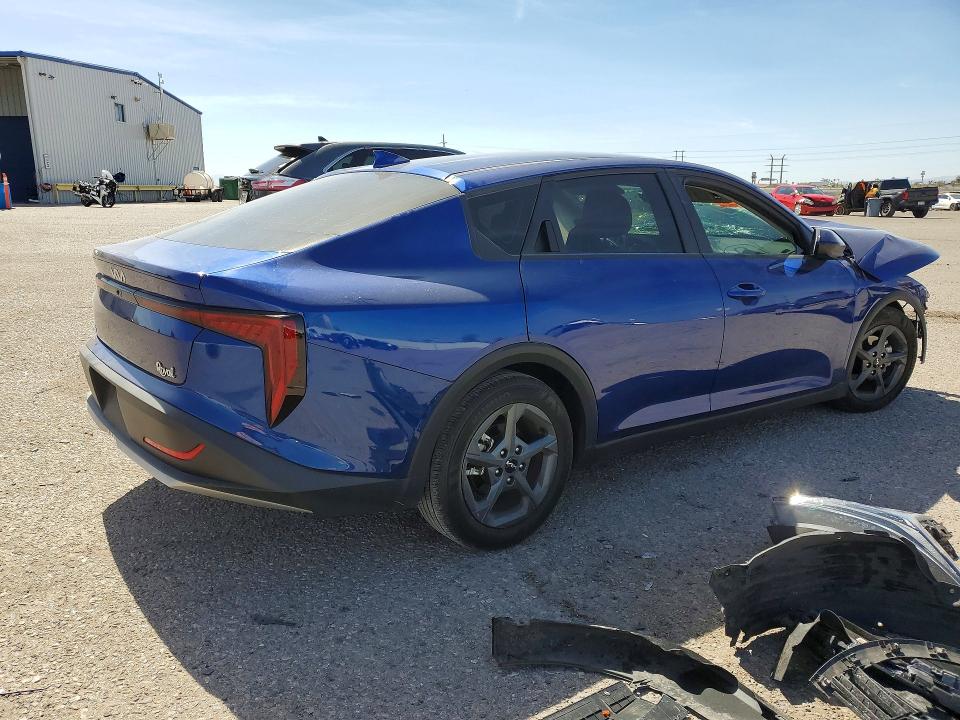 2025 Kia K4 VIN 3KPFT4DE3SE028478 COPART salvage auction — FRONT END, Az - Cert Of Title - Salvage, sold $2,600 on 2026-07-10 (photo 3)