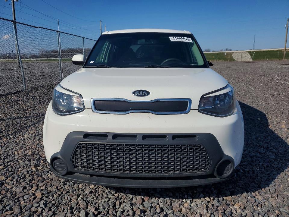 2016 Kia Soul VIN KNDJN2A2XG7370858 COPART salvage auction — VANDALISM, In - Cert Of Title-Salvage Title, sold $225 on 2026-07-21 (photo 5)