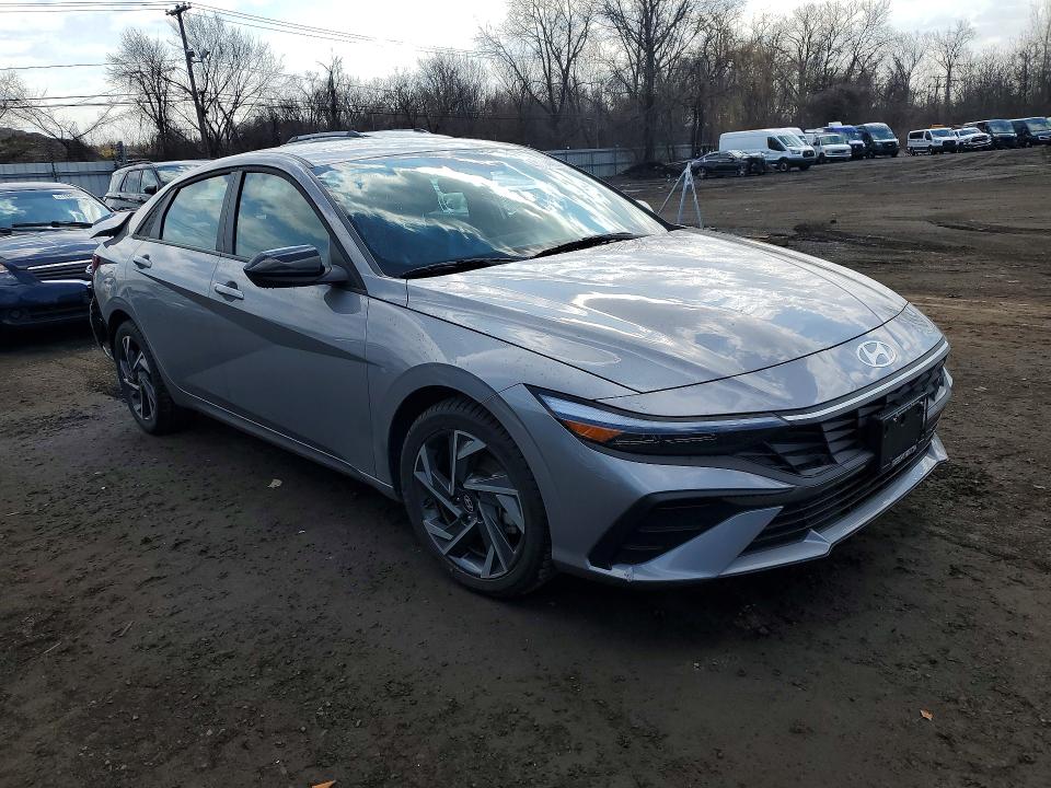2025 Hyundai Elantra VIN KMHLM4DG0SU987478 COPART salvage auction — REAR END, Ct - Cert Of Title-Salvage, sold $7,100 on 2026-07-14 (photo 4)