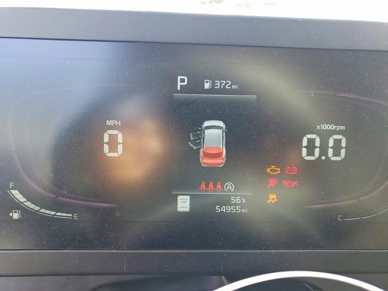 2023 Kia Sportage VIN KNDPUCAF8P7174598 COPART salvage auction — FRONT END, Ut - Salvage Certificate, sold $3,300 on 2026-07-31 (photo 9)