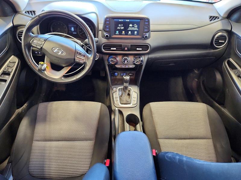 2019 Hyundai Kona VIN KM8K22AA1KU374680 COPART salvage auction — REAR END, Wv - Salvage Certificate, sold $2,000 on 2026-07-07 (photo 8)