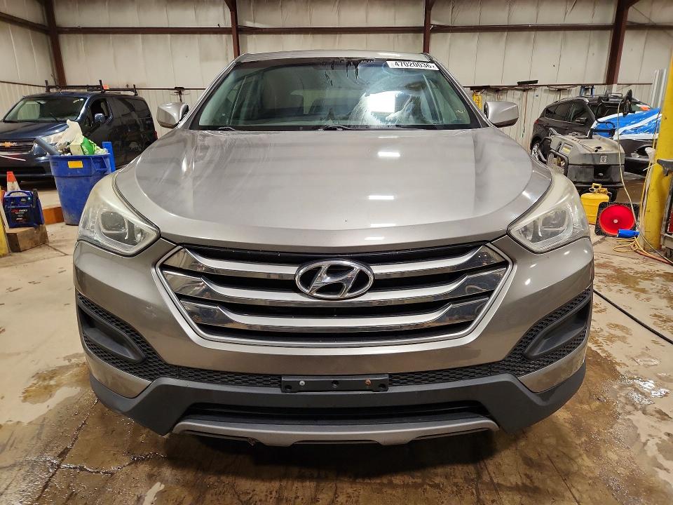 2015 Hyundai Santa fe VIN 5XYZTDLBXFG302630 COPART salvage auction — REAR END, Salvage Title, sold $3,150 on 2026-07-17 (photo 5)