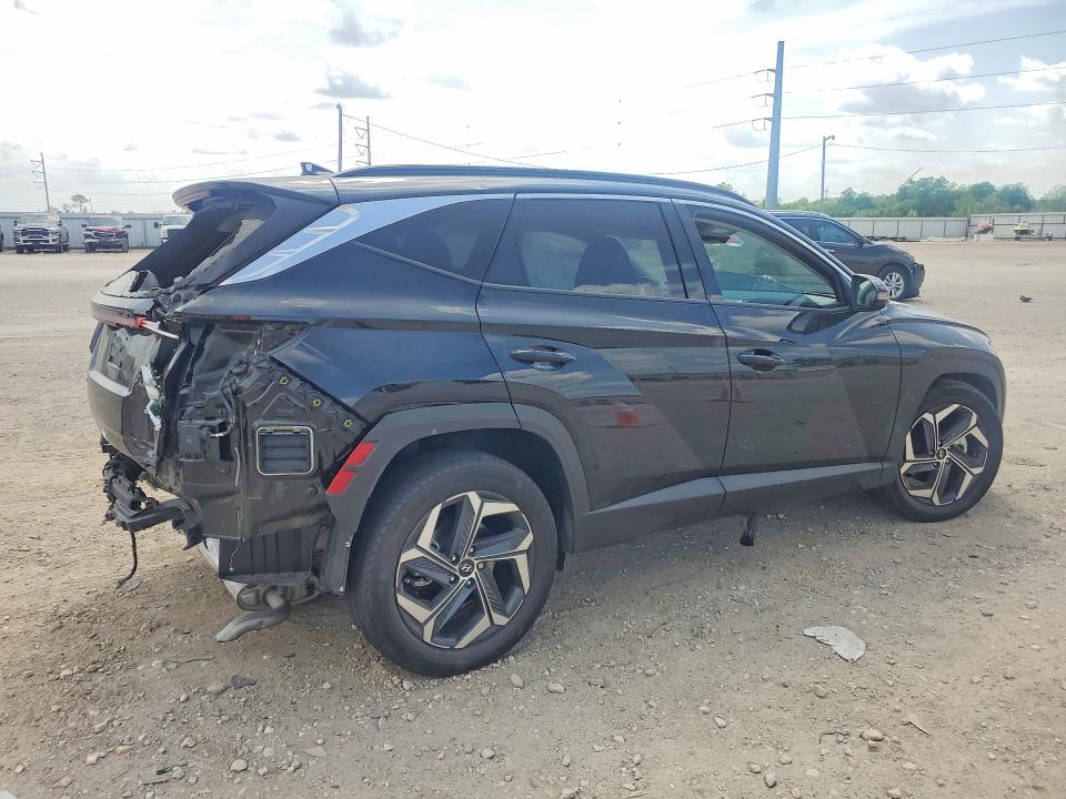 2024 Hyundai Tucson VIN KM8JECD15RU246196 COPART salvage auction — SIDE, Tx - Salvage Vehicle Title, sold $7,600 on 2026-07-22 (photo 3)