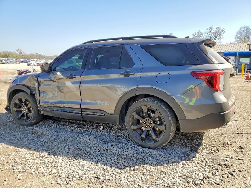 2023 Ford Explorer VIN 1FMSK8KH8PGB65635 COPART salvage auction — SIDE, Ks - Cert Of Title-Salvage, sold $13,800 on 2026-07-01 (photo 2)
