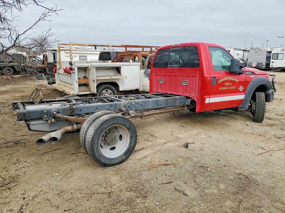 2013 Ford F550 VIN 1FDGF5HT5DEA42273 COPART salvage auction — FRONT END, Ks - Cert Of Title-Salvage, sold $80 on 2026-07-08 (photo 3)