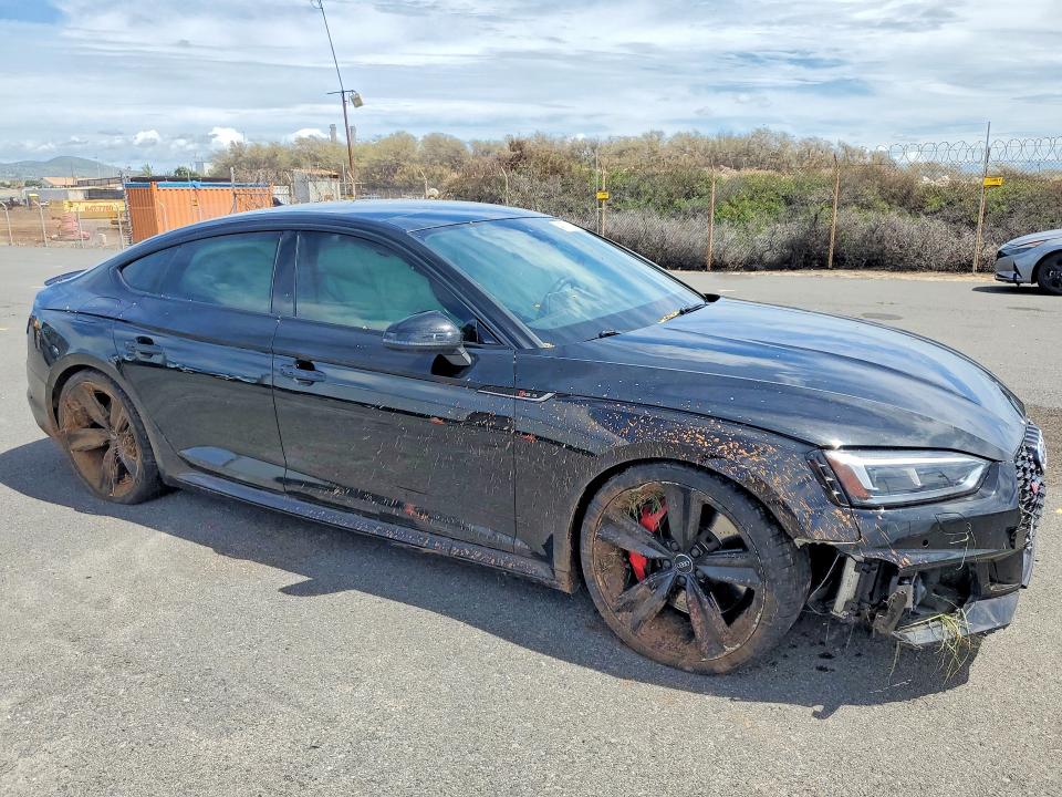 2019 Audi Rs5 VIN WUABWCF52KA900698 COPART salvage auction — FRONT END, Hi - Certificate Of Salvage, sold $9,300 on 2026-08-17 (photo 4)