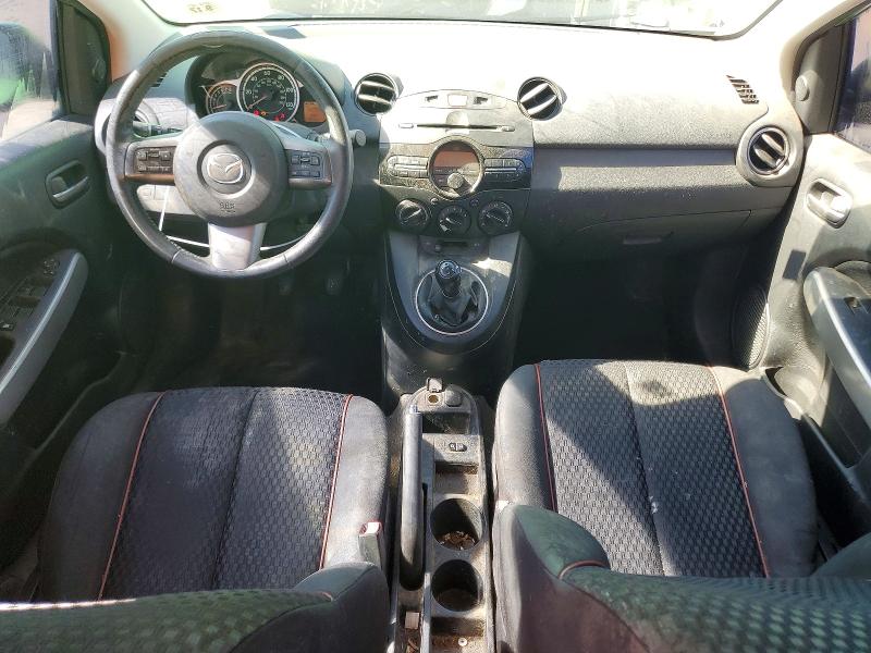 2012 Mazda 2 VIN JM1DE1LZ5C0139239 COPART salvage auction — FRONT END, Id - Salvage Certificate Of Title, sold $900 on 2026-07-06 (photo 8)