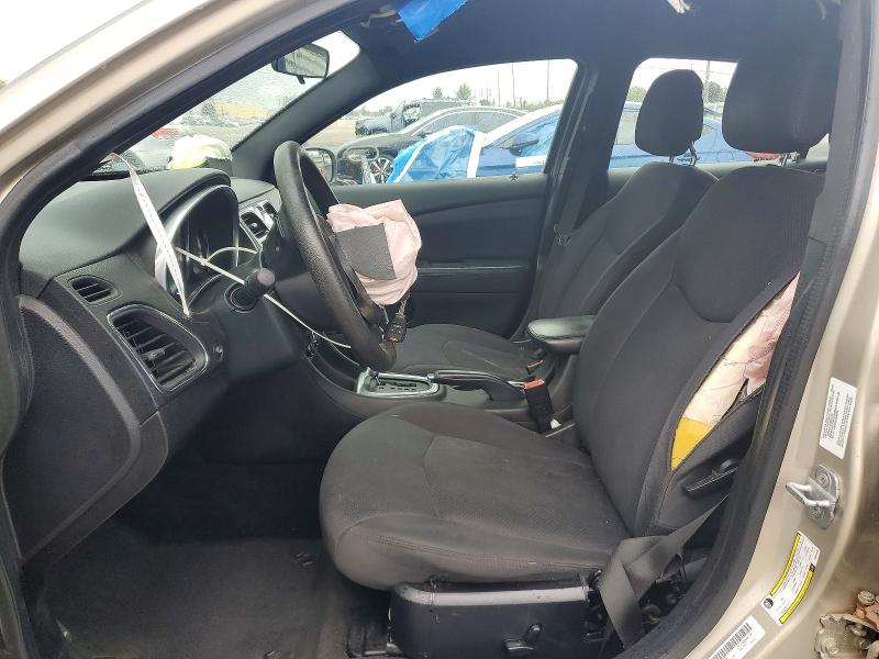 2014 Chrysler 200 VIN 1C3CCBAGXEN101430 COPART salvage auction — FRONT END, Salvage Title, sold $600 on 2026-07-27 (photo 7)