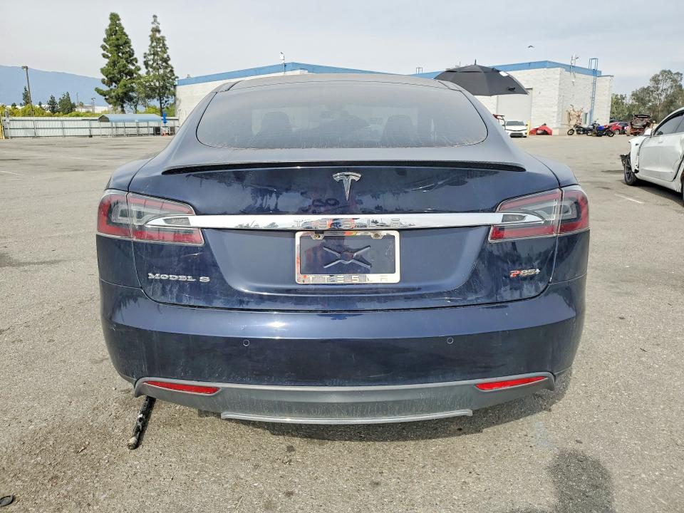 2014 Tesla Model s VIN 5YJSA1H11EFP55806 COPART salvage auction — FRONT END, Ca - Salvage Certificate, sold $2,750 on 2026-07-30 (photo 6)