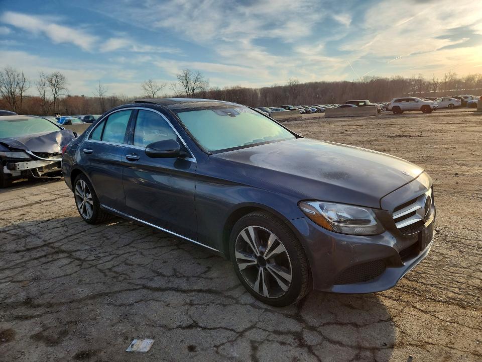 2016 Mercedes-benz C class VIN WDDWF4KB0GR164763 COPART salvage auction — SIDE, NY - MV907A-PARTS ONLY, sold $3,100 on 2026-08-03 (photo 7)