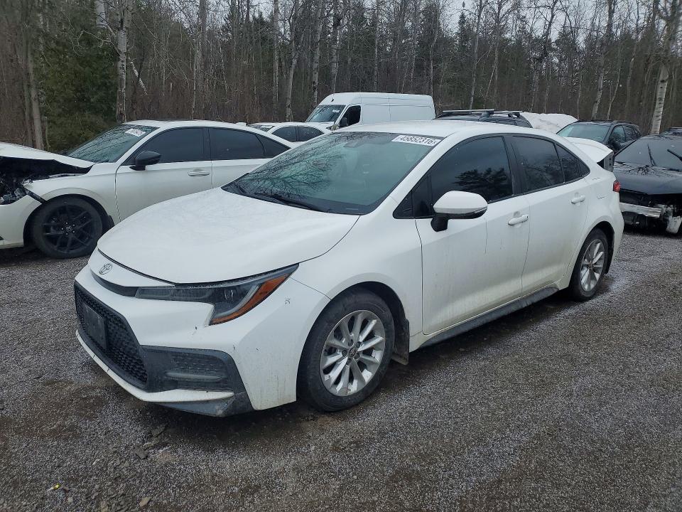 2020 Toyota Corolla VIN 5YFB4RBE9LP004326 COPART salvage auction — REAR END, On - Permit Salvage, sold $8,400 on 2026-07-14 (photo 1)