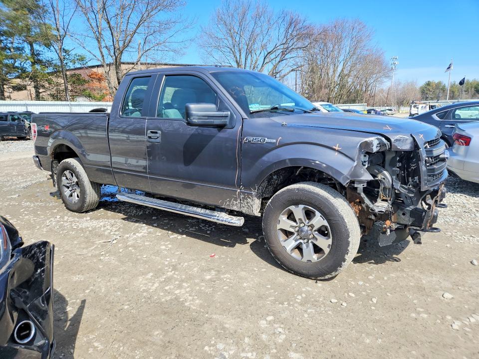 2013 Ford F-150 VIN 1FTFX1EF2DFD34686 COPART salvage auction — FRONT END, MA, sold $3,650 on 2026-08-20 (photo 4)