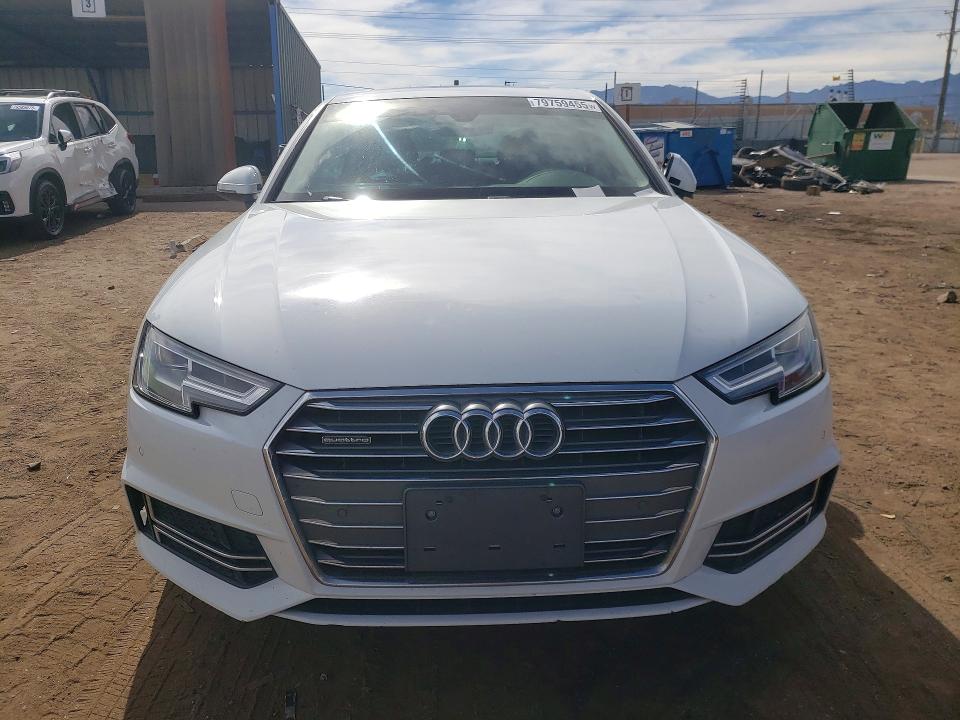 2017 Audi A4 VIN WAUENAF46HN048508 COPART salvage auction — MECHANICAL, Salvage Title, sold $250 on 2026-08-03 (photo 5)