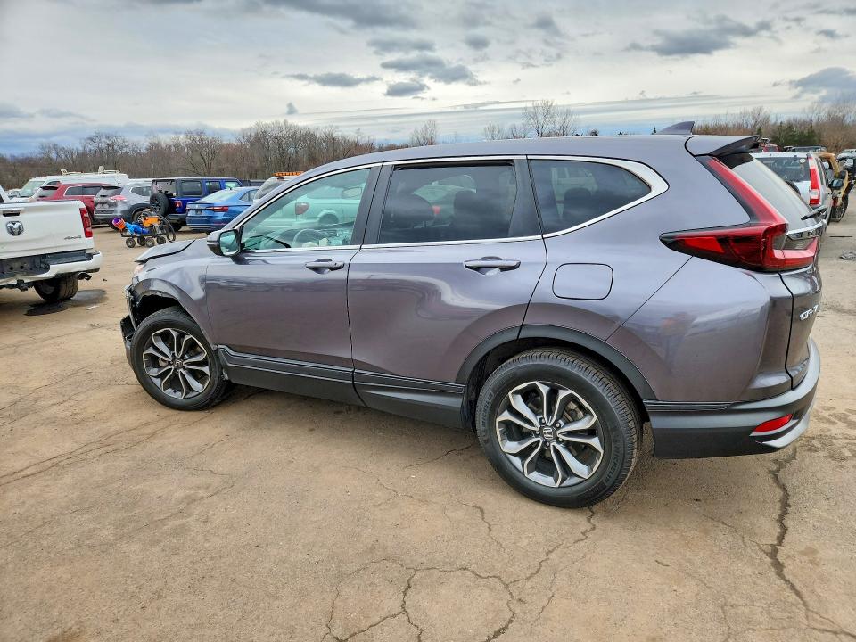 2021 Honda Cr-v VIN 2HKRW2H57MH658926 COPART salvage auction — FRONT END, Ct - Cert Of Title-Salvage, sold $9,100 on 2026-07-02 (photo 2)