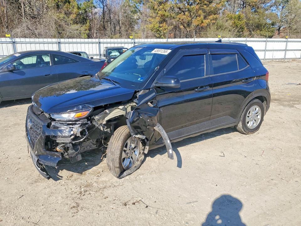 2021 Hyundai Venue VIN KMHRB8A36MU078690 COPART salvage auction — FRONT END, Va - Cert Of Title - Salvage, sold $2,050 on 2026-07-28 (photo 1)