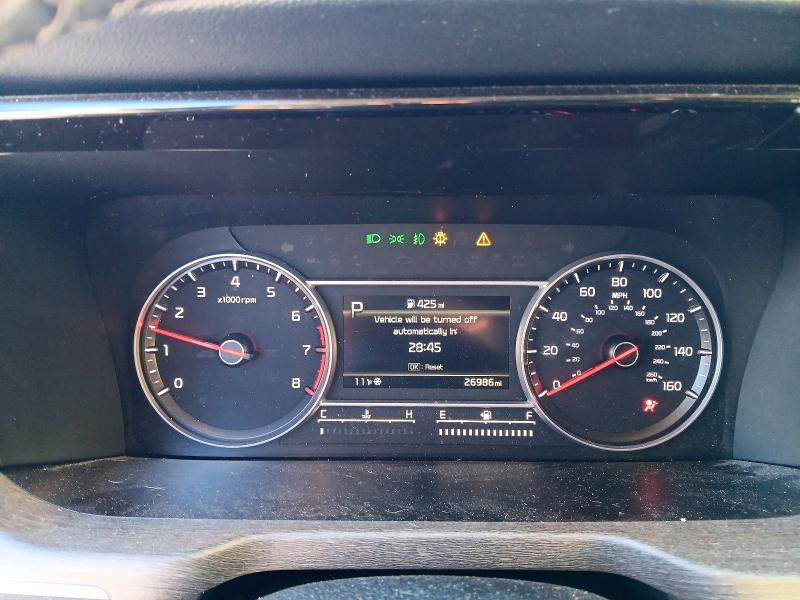 2023 Kia Sorento VIN 5XYRHDLF7PG180587 COPART salvage auction — FRONT END, AK - BILL OF SALE- SALVAGE, sold $25 on 2026-07-21 (photo 9)