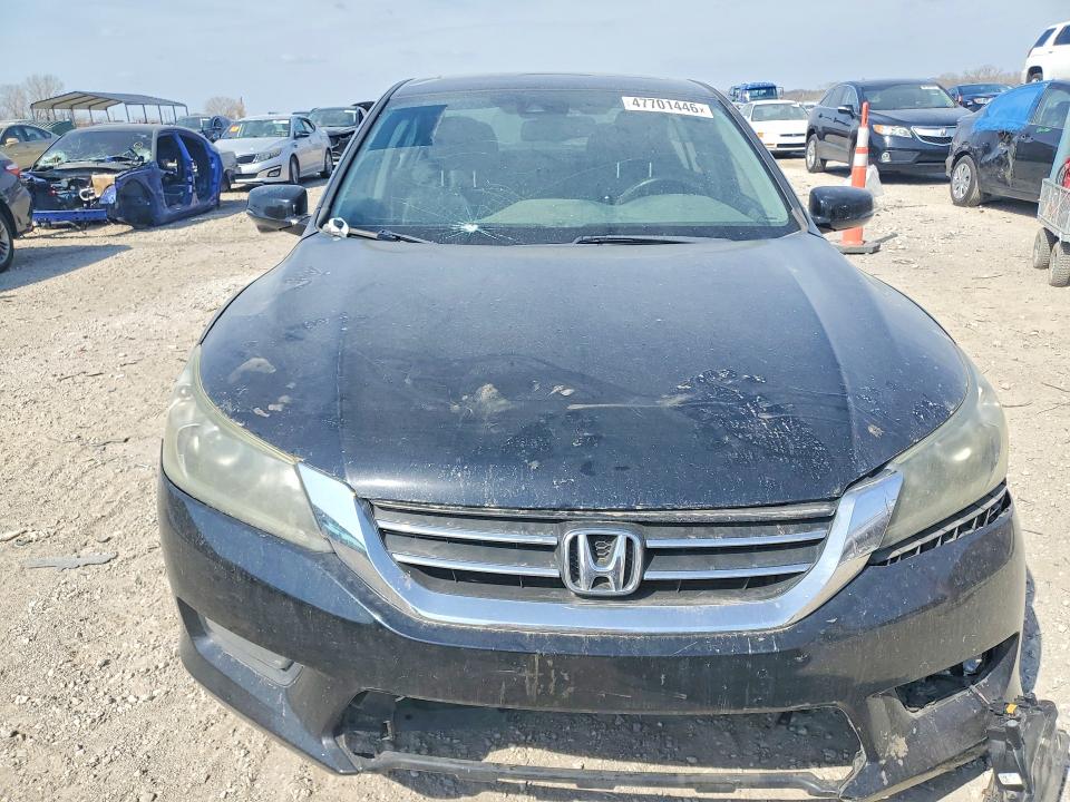 2014 Honda Accord VIN 1HGCR2F88EA064205 COPART salvage auction — FRONT END, Ks - Cert Of Title-Salvage, sold $1,250 on 2026-07-02 (photo 5)