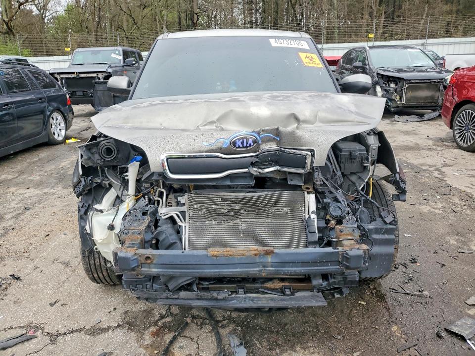 2014 Kia Soul VIN KNDJN2A22E7081406 COPART salvage auction — FRONT END, Wv - Salvage Certificate, sold $275 on 2026-07-17 (photo 5)