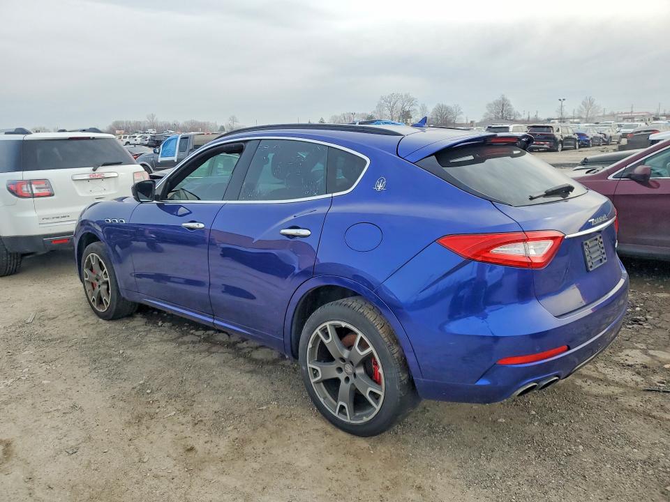 2017 Maserati Levante VIN ZN661YUS0HX246615 COPART salvage auction — MINOR DENT/SCRATCHES, VA - CERTIFICATE OF TITLE, sold $4,300 on 2026-07-03 (photo 2)