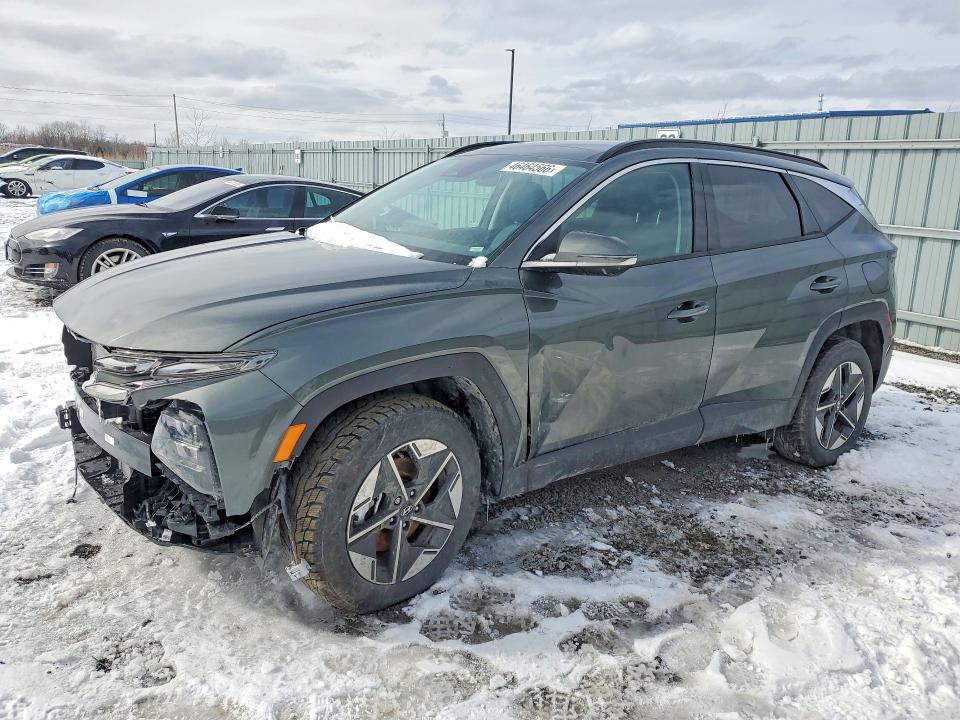 2026 Hyundai Tucson VIN KM8JCCDE9TU455277 COPART salvage auction — FRONT END, On - Permit Salvage, sold $3,100 on 2026-07-23 (photo 1)