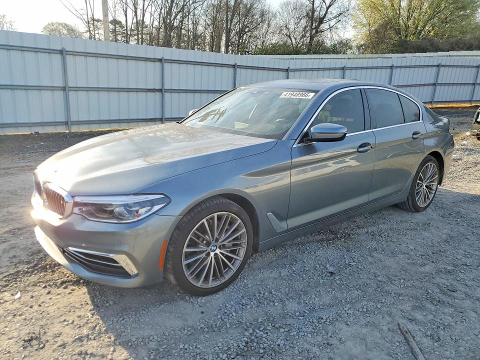 2019 BMW 5er VIN WBAJA5C55KWW23374 COPART salvage auction — REAR END, Nc - Salvage Certificate Of Title, sold $4,050 on 2026-07-22 (photo 1)