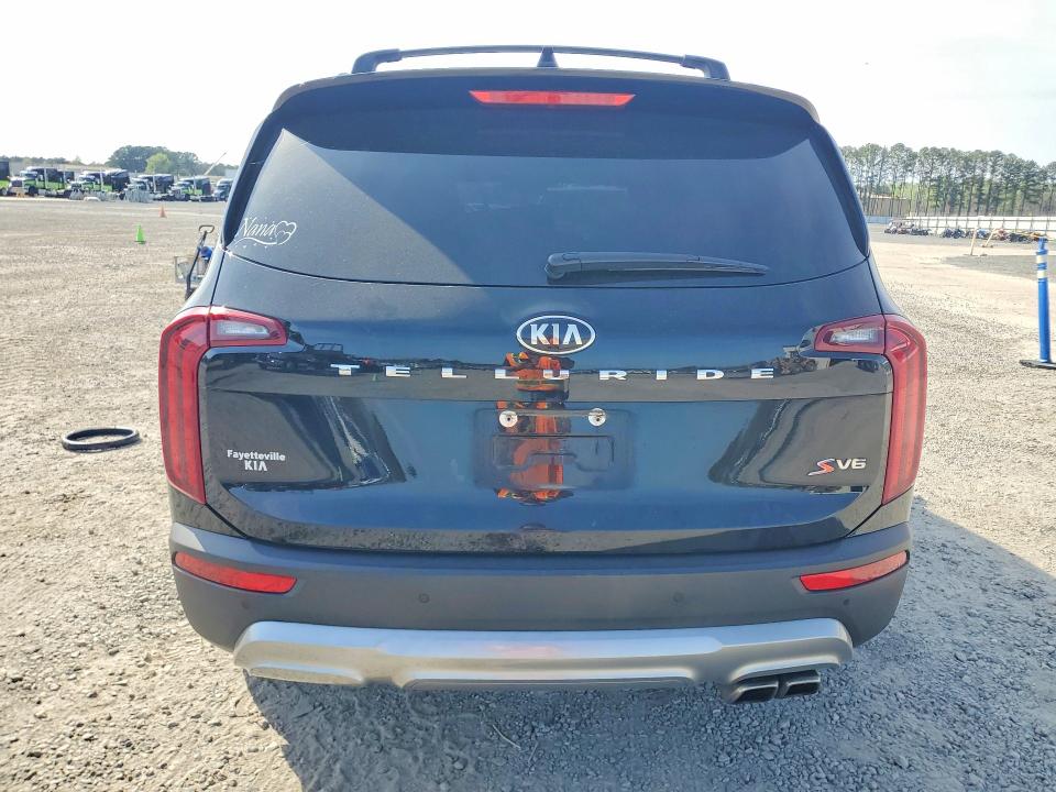 2020 Kia Telluride VIN 5XYP64HC8LG080312 COPART salvage auction — SIDE, Nc - Salvage Certificate Of Title, sold $3,650 on 2026-07-06 (photo 6)