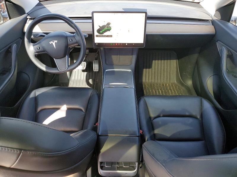 2021 Tesla VIN 5YJYGDEF5MF151250 COPART salvage auction — REAR END, Ca - Salvage Certificate, sold $7,100 on 2026-07-21 (photo 8)
