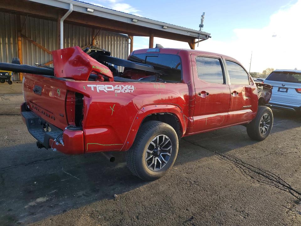 2023 Toyota Tacoma VIN 3TMCZ5AN6PM538218 COPART salvage auction — SIDE, CO - PUBLIC - SALVAGE TITLE, sold $16,900 on 2026-07-02 (photo 3)