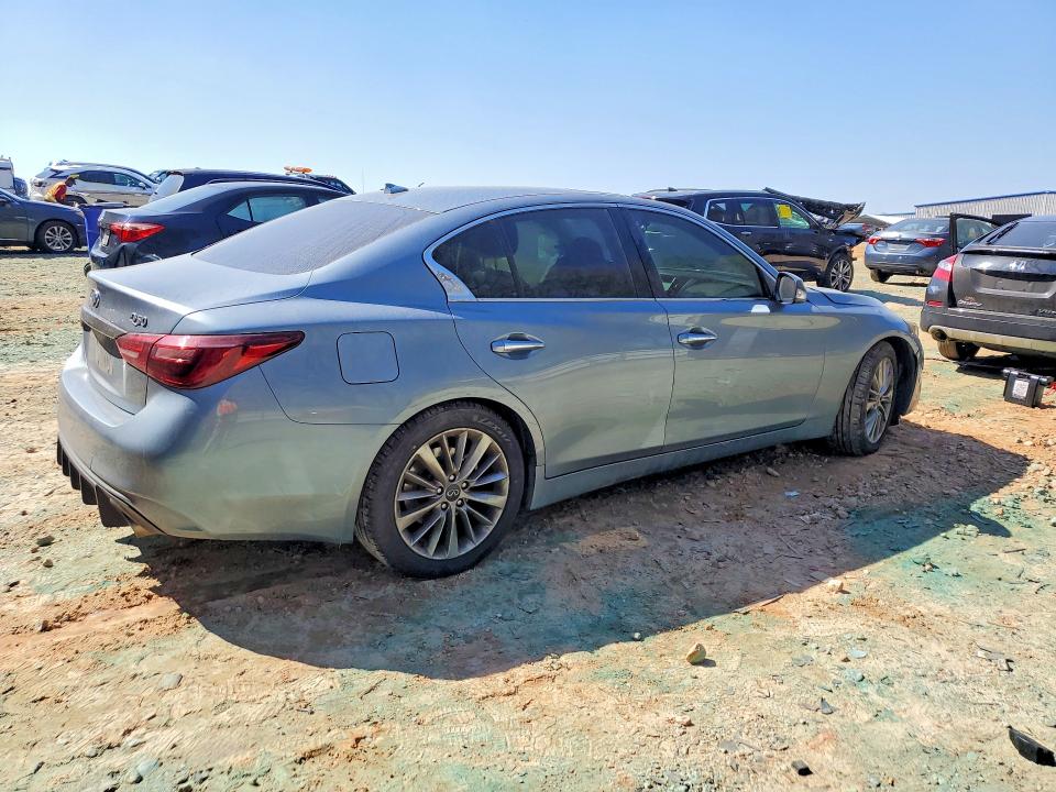 2019 Infiniti Q50 VIN JN1EV7AP3KM542994 COPART salvage auction — FRONT END, Ga - Cert Of Title-Salvage, sold $3,750 on 2026-07-28 (photo 3)