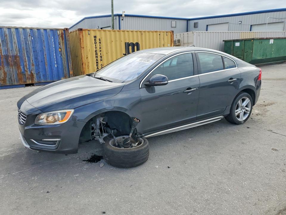 2015 Volvo S60 VIN YV140MFC7F1307351 COPART salvage auction — UNDERCARRIAGE, Fl - Cert Of Title Slvg Rebuildable, sold $1,300 on 2026-07-14 (photo 1)