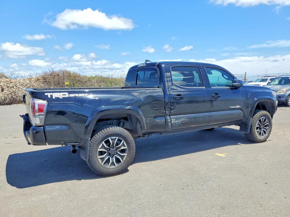 2020 Toyota Tacoma VIN 5TFBZ5DN9LX004979 COPART salvage auction — REAR END, Hi - Certificate Of Salvage, sold $19,100 on 2026-07-27 (photo 3)
