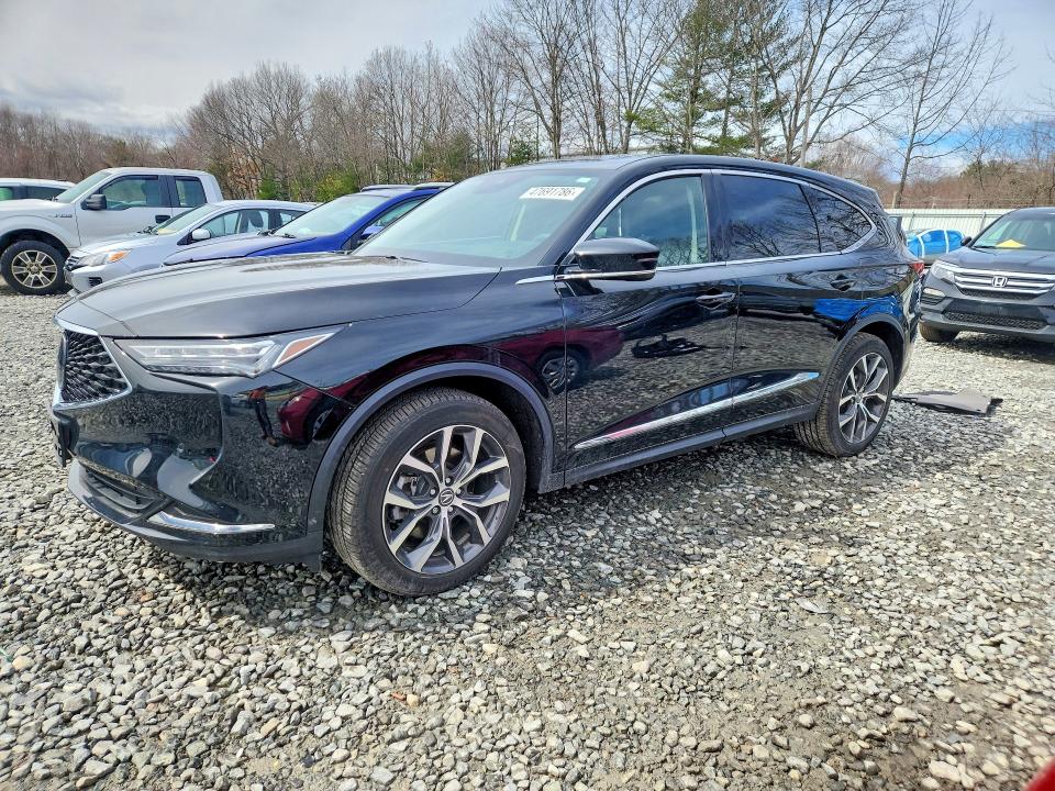 2024 Acura Mdx VIN 5J8YE1H43RL032200 COPART salvage auction — SIDE, Ma - Cert Of Title-Salvage, sold $14,600 on 2026-07-09 (photo 1)