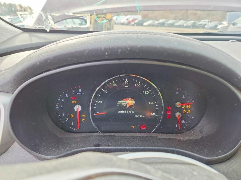 2019 Kia Sorento VIN 5XYPKDA59KG506787 COPART salvage auction — FRONT END, Wv - Certificate Of Title, sold $3,800 on 2026-07-03 (photo 9)
